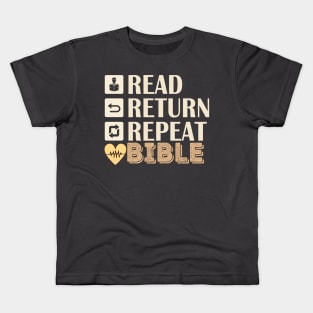 Bible lover Design Kids T-Shirt